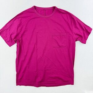 Lululemon‎ The Fundamental Pocket T-Shirt Size L Mens Berry